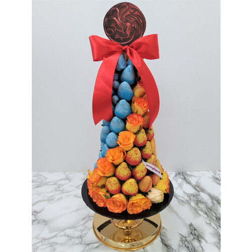 40cm Fire & Ice Strawberry Tower (Large)